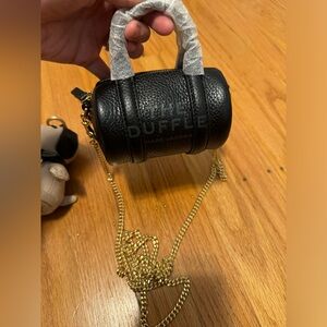 Marc jacobs THE LEATHER NANO DUFFLE CROSSBODY